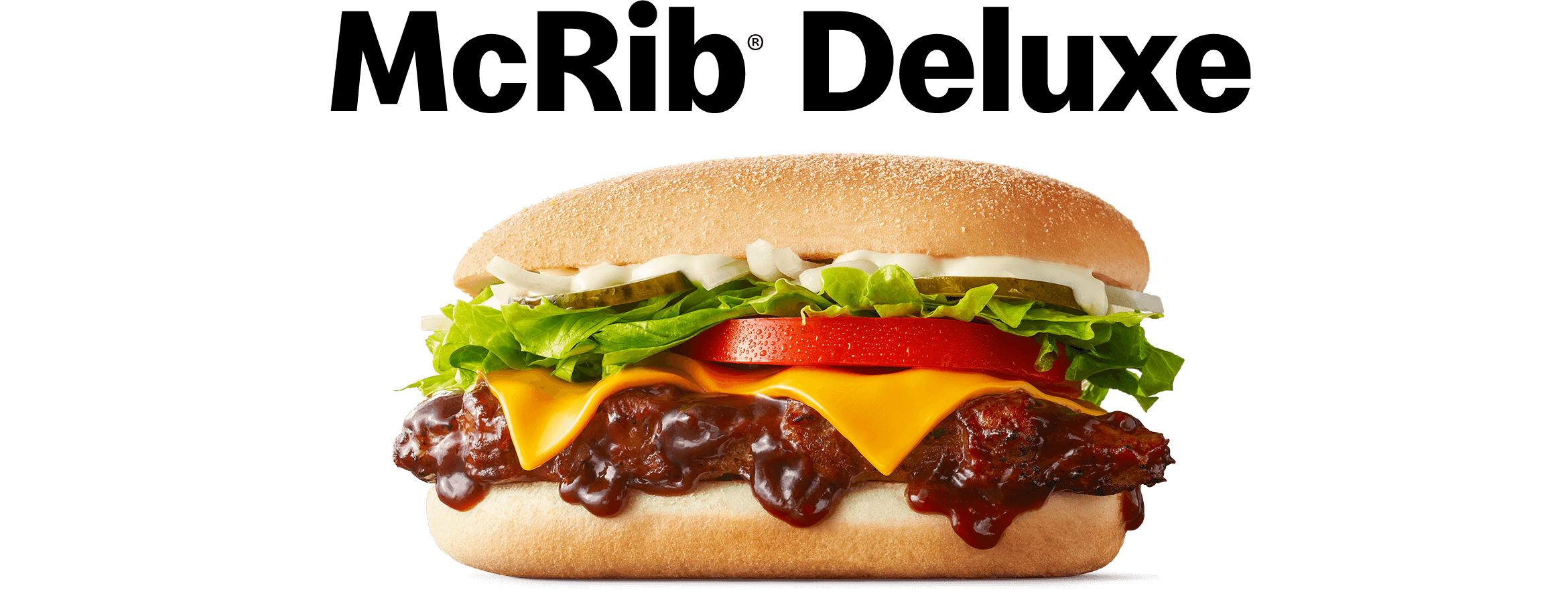 McRib® Deluxe | McDonald's Australia