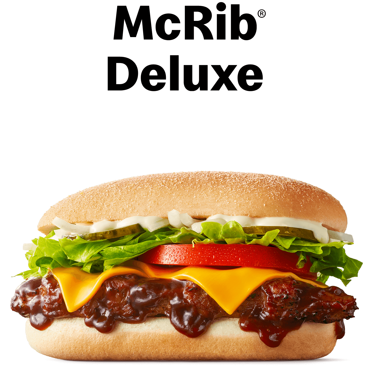 McRib® Deluxe McDonald's Australia