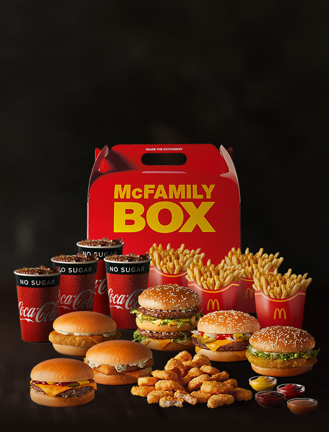 McFamily Box | McDonald's Australia
