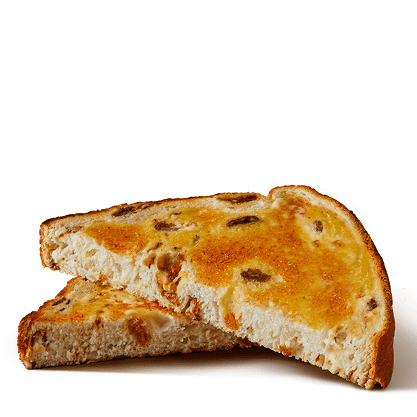 Raisin Toast with butter