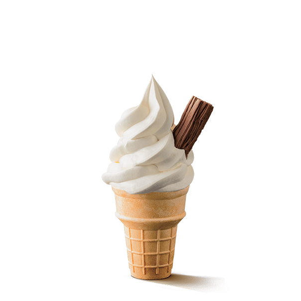 Soft Serve Cone with CADBURY® FLAKE®