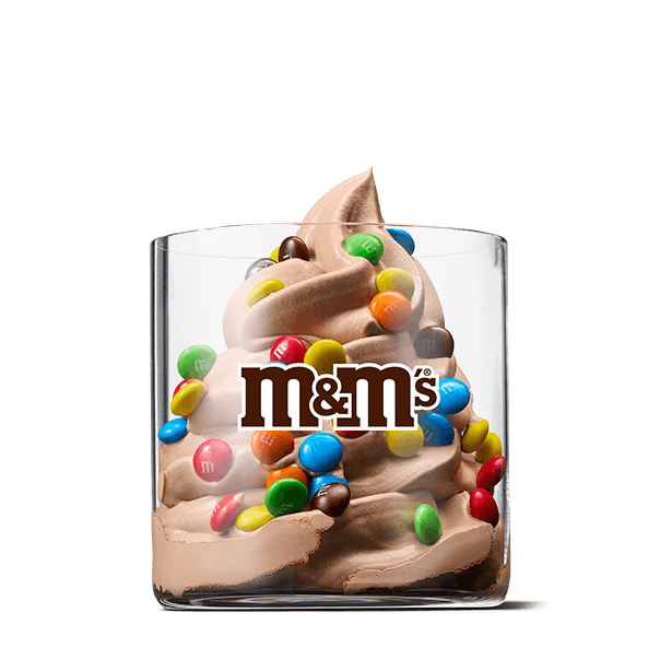 M&M's Minis® Chocolate McFlurry®