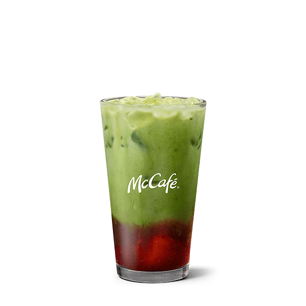 Strawberry Matcha Iced Latte
