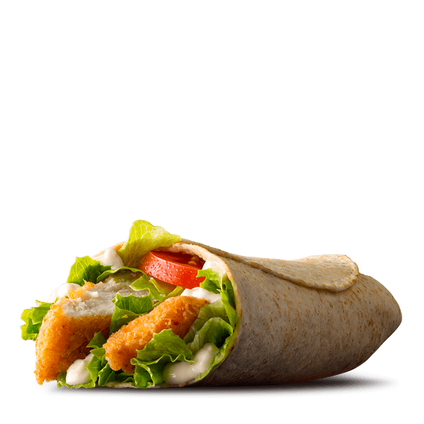 Grilled Chicken Snack Wrap McDonald's Australia