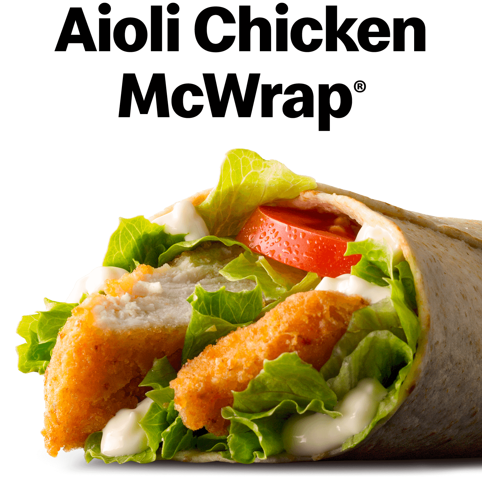 Aioli Chicken McWrap® McDonald's Australia