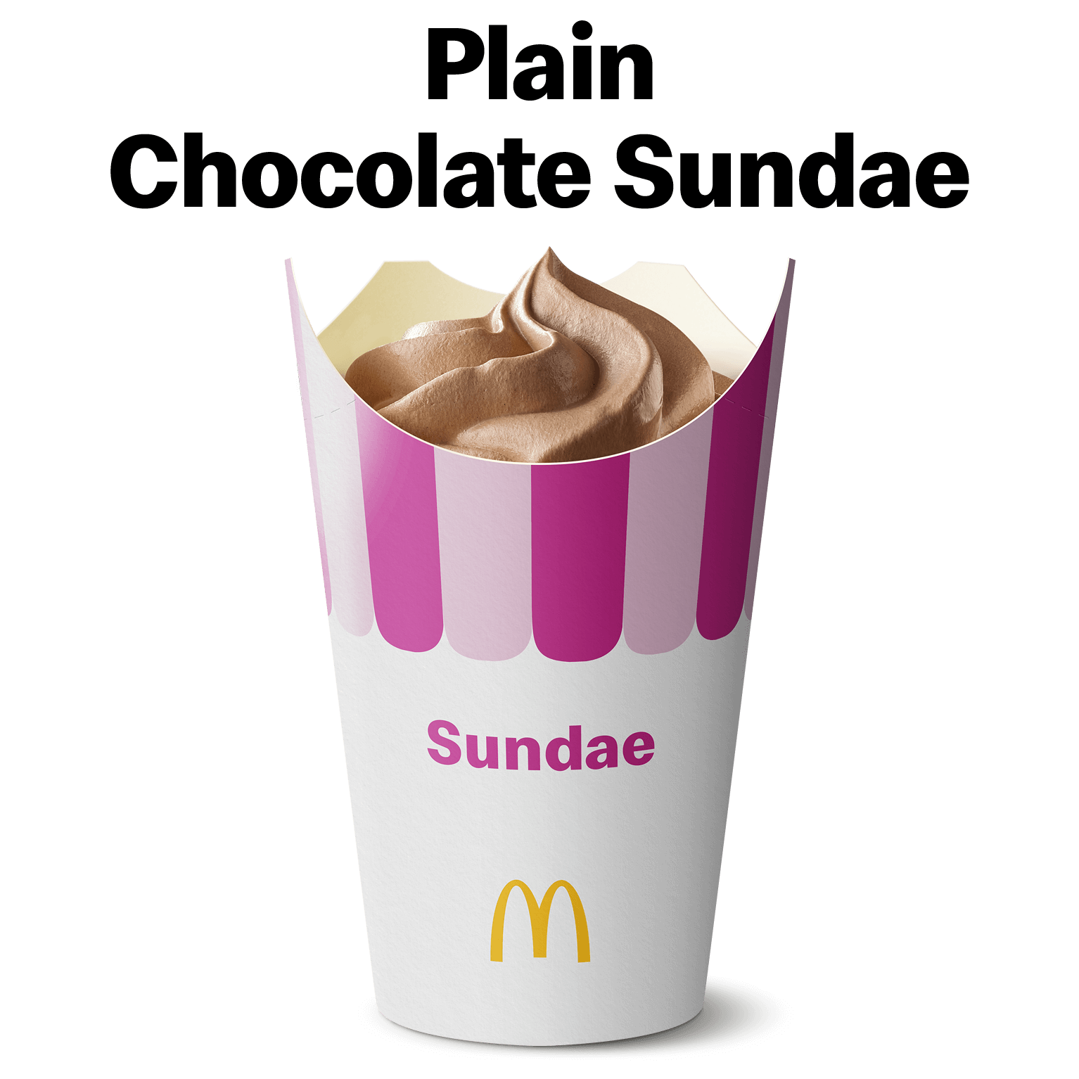 Plain Chocolate Sundae | McDonald's Australia