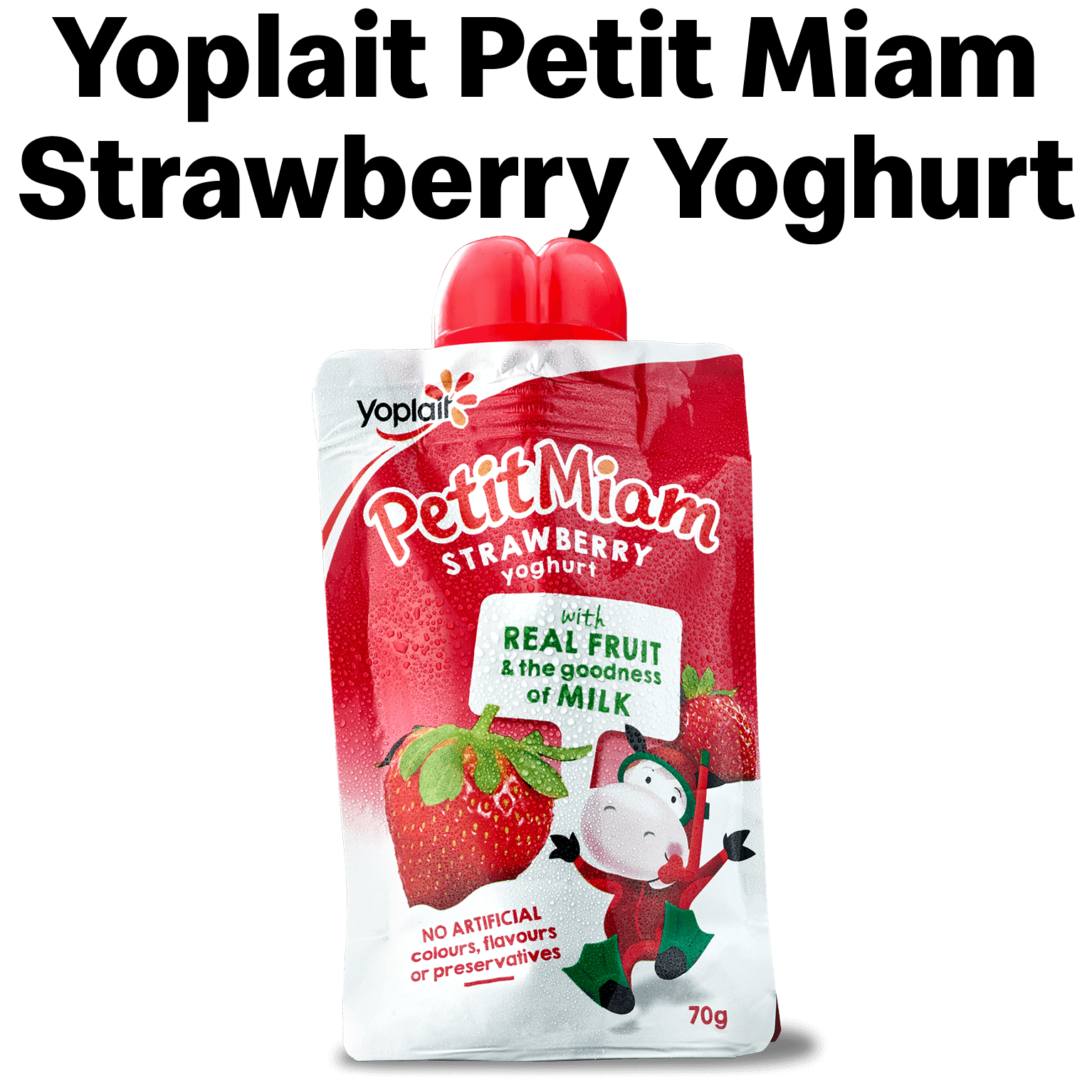 Yoplait Petit Miam Strawberry Yoghurt McDonald